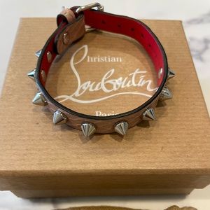 Loubilink studded link bracelet